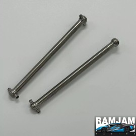 RamJam Racing Hobao VTE2 1/8 Titanium Rear Axle Set