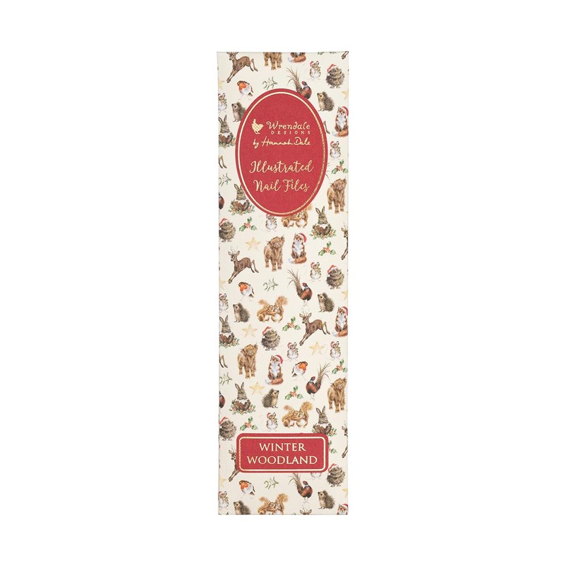 Wrendale Designs - Season's Tweetings' Robin Christmas Nail File
