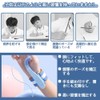 Pencil Straightener Adjustable Ergonomic Washable 1 Piece Blue Pen Grip