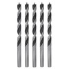 HARFINGTON 5pcs Brad Point Drill Bits 5mm Precise Cutting with