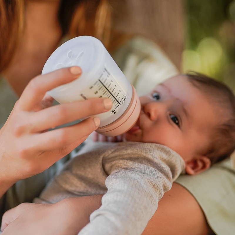 Suavinex ZeroZero Baby Bottle Set 180ml Adjustable Flow + Mini