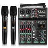 Pro 5 Channel Audio Mixer Mic Set for Live Streaming,