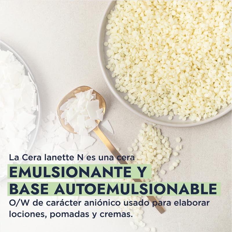 Hebbe - Lanette N, Emulsionante y Estabilizante para Cosméticos, 1000