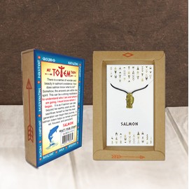 My Totem Tribe Spirit Animal Tribal Bead Necklace Native American Zodiac Unique Symbolic Inspirational Gold Pendant, Gold Plated, No Gemstone