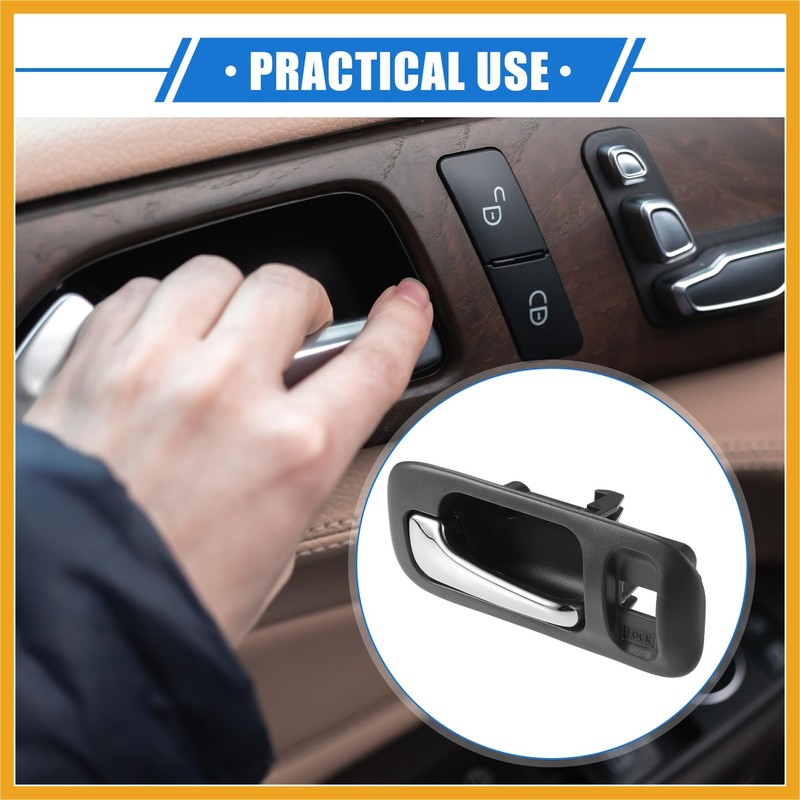 Partuto Automotive Front Left Driver Side Interior Door Handle Compatible