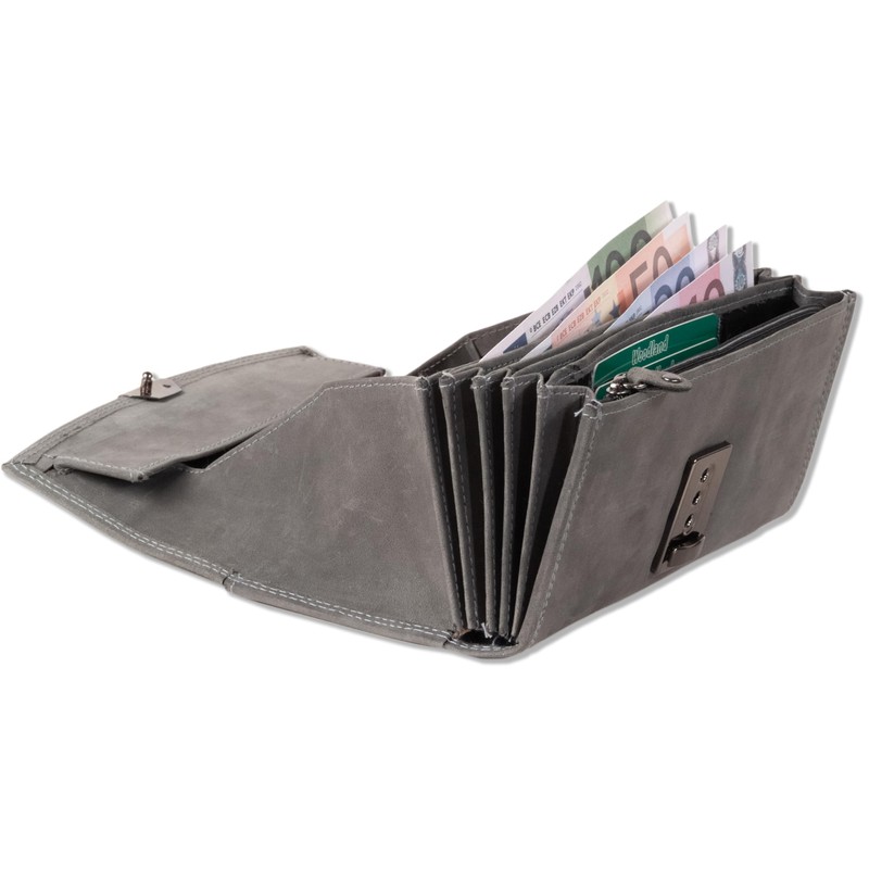 Woodland® Waiter's Wallet with Reinforced Base in Large Coin Compartment