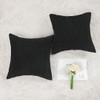 PiccoCasa Corduroy Pillow Cover Decorative Cushion Cover Striped Pillow Case
