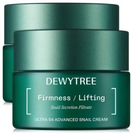 Deweytree [Dewytree] Ultra S4 Advanced Snail Snail Nutrition Cream 80ml x 2 / Firm elasticity and moisture / [듀이트리] 울트라 S4 어드밴스드 스네일 달팽이 영양 크림 80ml 2개 / 쫀쫀탄력 수분보습