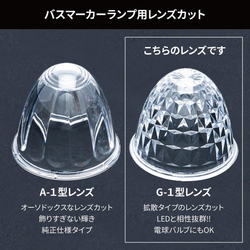 Jet Inoue 632384 G-1 Bath Marker Lens, Clear, Pack of