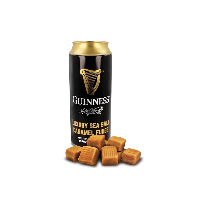 Guinness Sea Salt Caramel Fudge in Money Tin, 100G