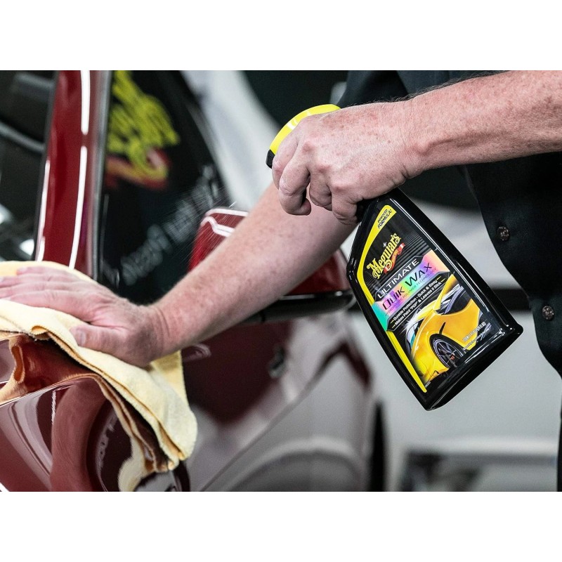 Meguiar's Ultimate Quik Wax 24oz Spray Fast Shine Car Paint