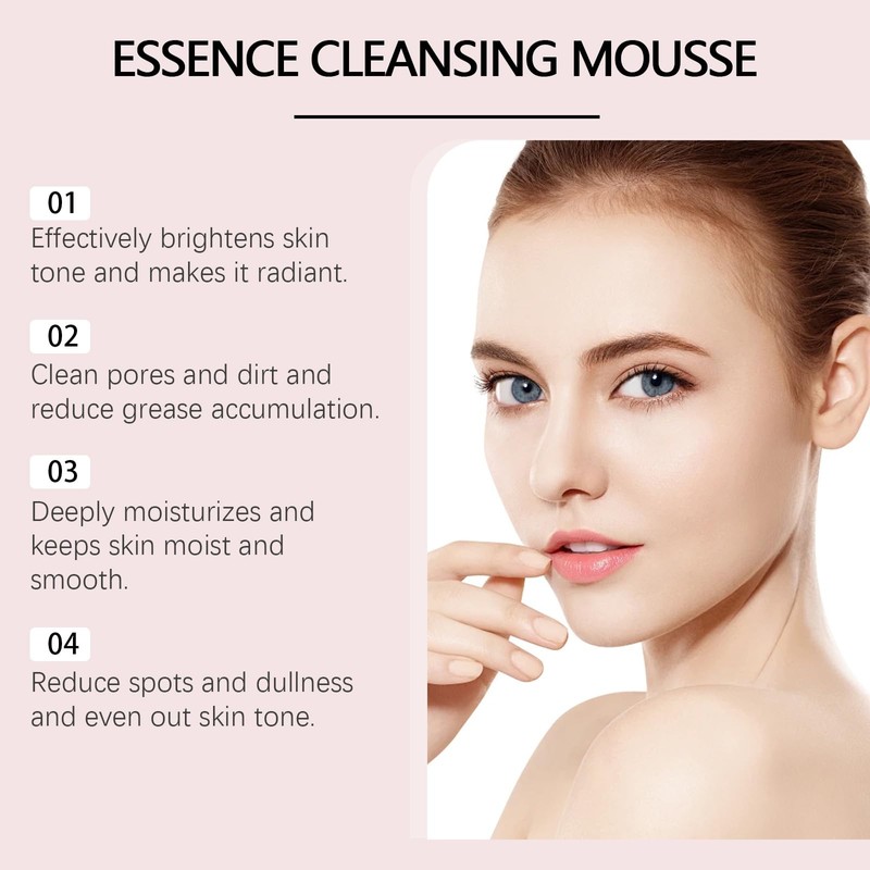 Vitamin C Schaumreiniger mit Niacinamid & Hyaluronsäure, Nourishing Cleanser, Aufhellende