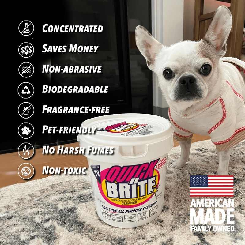 Quick 'n Brite Eco-Friendly Cleaning Supplies Kit - All Purpose