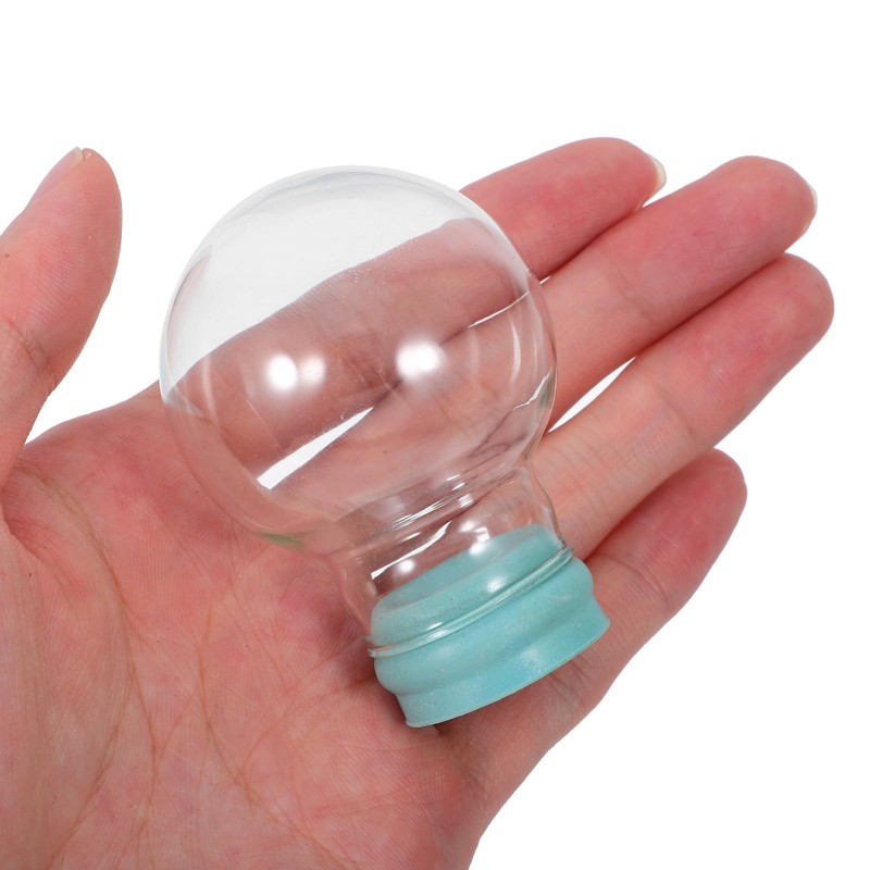 VALICLUD Empty Snow Globe Glass Replacement 45mm Dome Glass with
