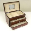 Oakestry Wooden Jewelry Box Organizer Multi-Layer Storage Case with Drawers