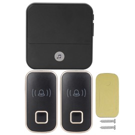110db Wireless Chime Bell 300M Remote Doorbell Elderly Deaf Caller 1*receiver  2*transmitter