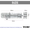 TERF® Heavy Duty Brenton Bolt Galvanised 150mm (6 inch) Strong