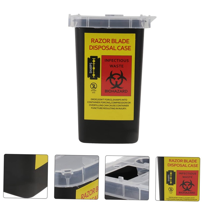 DOITOOL 2 Pieces Boxes Blade Storage Box Blade Bin Container