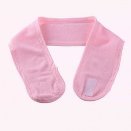Kids' Microfiber Face Washing Headband Velcro Face Washing Headband 4ea