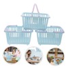Ciieeo 3pcs Garden Harvest Basket Plastic Baskets for Classroom Small