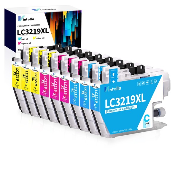 Vintella LC3219XL Cartridges Compatible with Brother LC-3219XL LC3219 XL LC3217