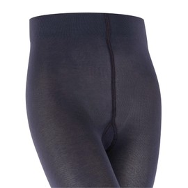 FALKE Unisex Children's Cotton Touch Leggings Breathable Sustainable Cotton Elegant Fine Smooth Pressure-free Comfort Waistband Non-Slip Durable Pack of 1, Blue (Dark Navy 6370) New - Environmentally
