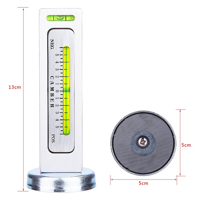 Keenso Car Magnetic Alignment Crash Gauge, Universal Adjustable Magnetic Track