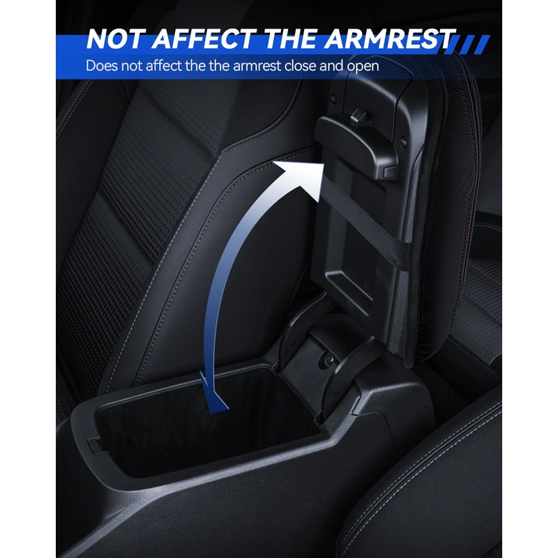 LANTU Armrest Cover for 2024 2025 Chevy Trax (LS, 1RS,