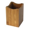 Bamboo Utensil Holder 6-7.9in Height Minimalist Design Kitchen Storage Freestanding