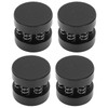 4Pcs Aluminum Spring Speakers Spikes Isolation Stand Shock Absorption Bearing