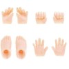 Obitsu Seisakusho 11AC-D03MN Hand and Foot (Left and Right) Set,