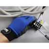 Fuji Gloves PS-993 Synthetic Leather PU Gloves, Blue, M