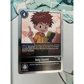 Izzy Izumi BT4-096 R Digimon CCG | Resurgence Booster NM