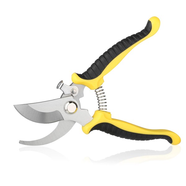 Pruning Shears Sharp Blade Bypass Hand Pruner - Garden Secateurs
