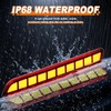 Vektoris 1 Pair LED Rear Bumper Lights Reflector Lamp for