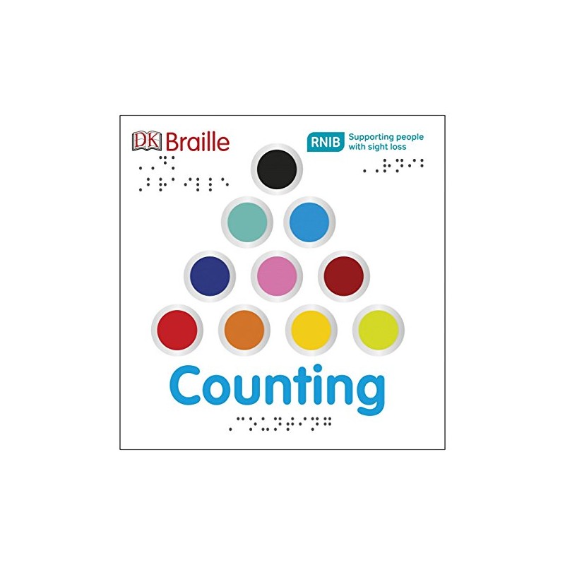 DK Braille Counting Board Book Ages 2-5