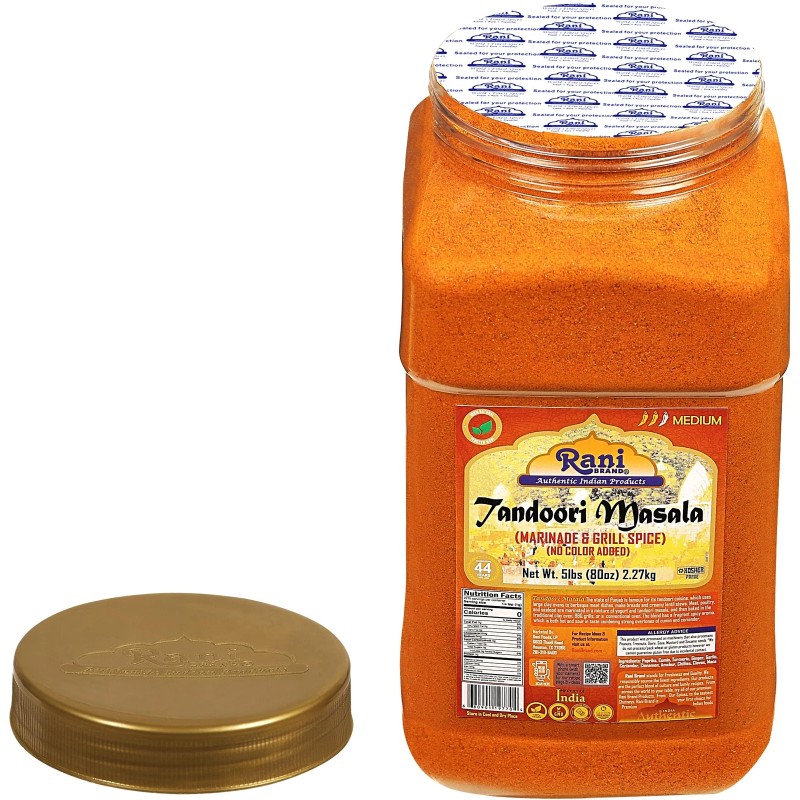Rani Tandoori Masala Indian 11-Spice Blend 80oz (5lb)