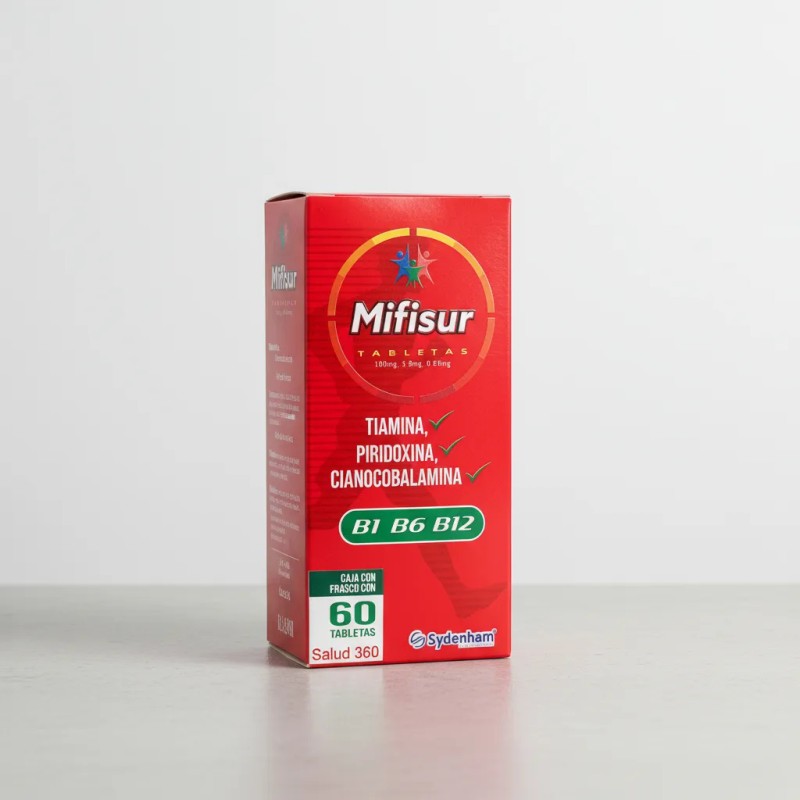 Mifisur Suplemento Vitaminas B12 Sydenham Bote Sabor