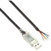 FTDI USB-RS232-WE-1800-BT Cable, USB to RS232 Serial, 1.8M, Wire END