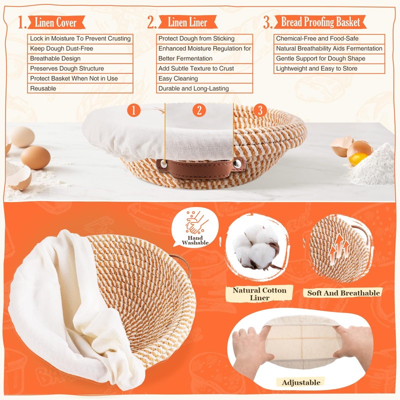 Sourdough Starter Kit, Sourdough Bread Baking Supplies, Sour Dough Starter
