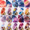 10pcs Flower Nail Foil Starry Sky Cherry Blossom Spring Nail