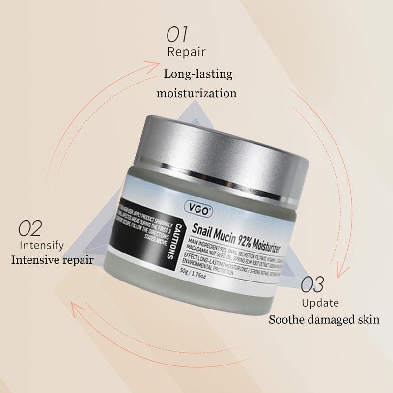 VGO Vitamin C Serum Moisturizer & Facial Cleanser Set -