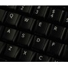 ENGLISH US ON BLACK BACKGROUND NON-TRANSPARENT KEYBOARD STICKERS