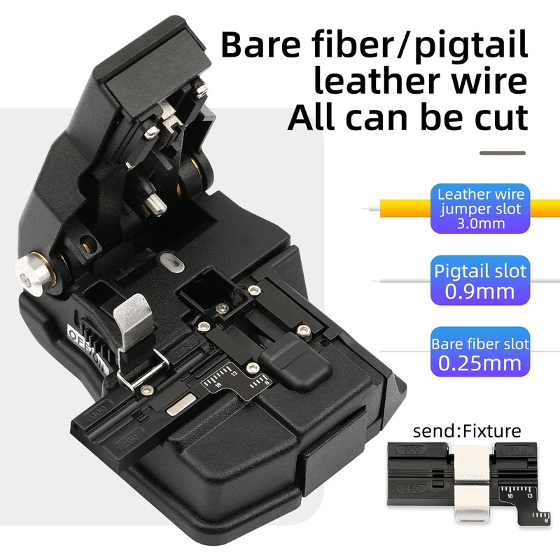 FTTH Optical Fibre Cleaver HS-30 fiber cutter CT-30 leather wire