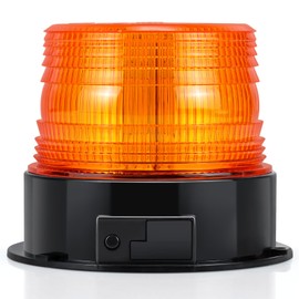 AnTom Recovery Lights Warning Light Wireless beacon light flashing Amber Lights Bar 12V 24V with Magnetic Base for Car Vehicle Truck Trailer