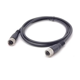 Elecbee M12 Connector 5 Pin A-Code Female to Female Double Ended Cable 1M/3.3ft