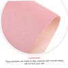 SEWACC 8 Sheets Pink Faux Leather Fabrics for DIY Earring