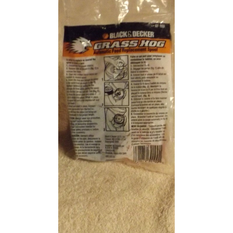 Black & Decker AF-100-BKP Grass Hog Replacement Spool in a