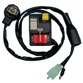 Tuzliufi Start Stop Light Kill Switch L/H ON Off HI Low Choke Compatible with Honda ATV TRX250R TRX 250R TRX250 R 250 35200-HB9-020 1986 1987 1988 1989 Z729