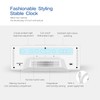 Alarm clock bedroom alarm clock with atmosphere light gradient color